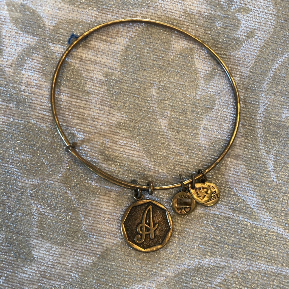 Alex and Ani Initial A Bracelet